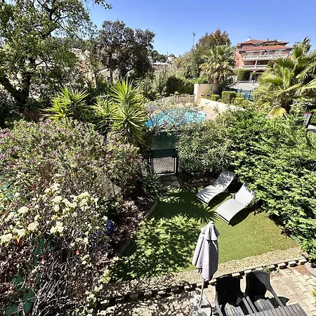 דירה Carbau Maisonnette Pour 8 Personnes Dans Privee Avec Piscine A קרקראן